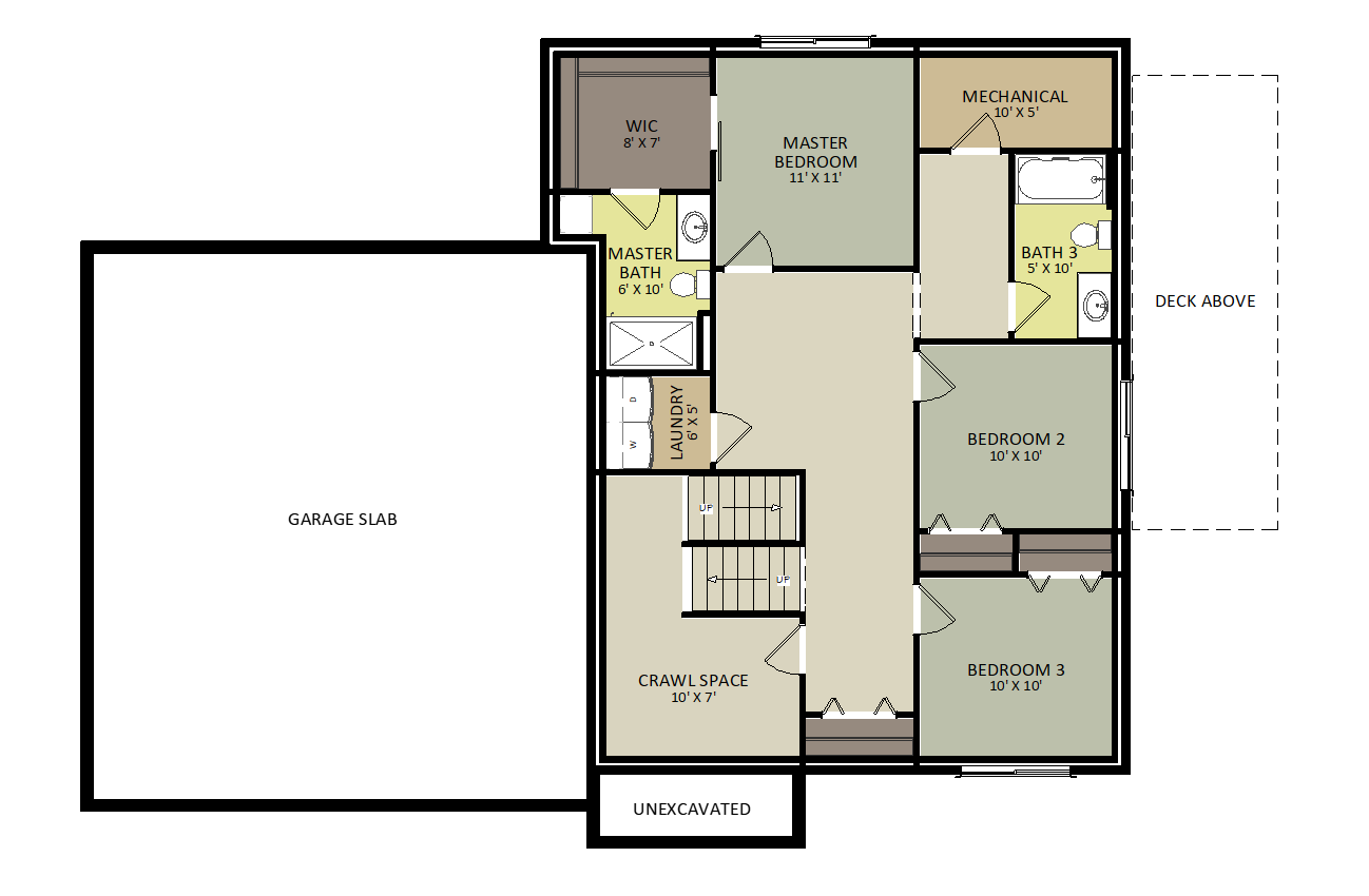 CyrusLower Level Floor Plan